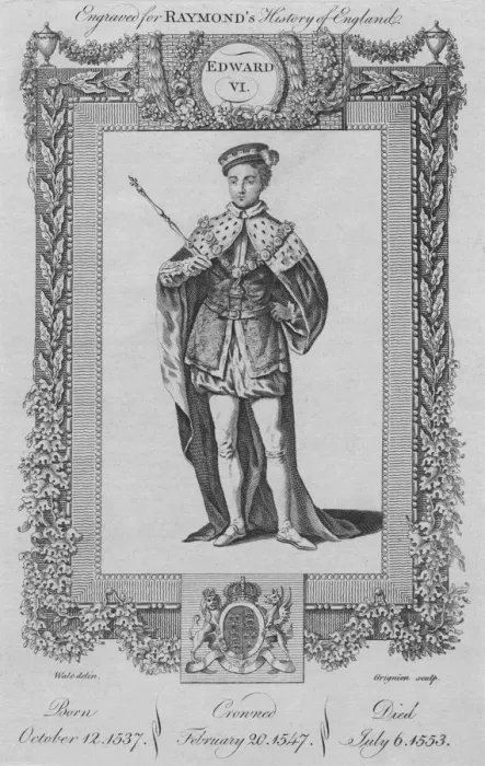 Framed Print : Edward VI, c1787 Framed Print : Edward VI, c1787