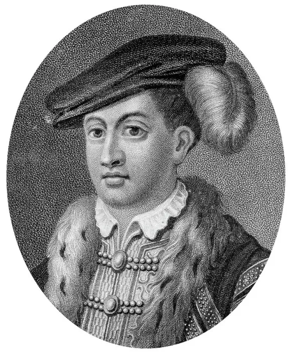 Framed Print : Edward VI, King of England, (1804). Artist: J Chapman Framed Print : Edward VI, King of England, (1804). Artist: J Chapman
