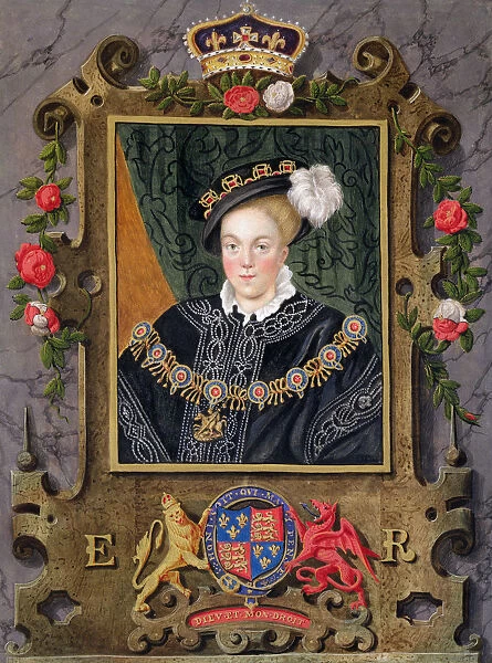 Edward VI, King of England, (1825). Artist: Sarah, Countess of Essex