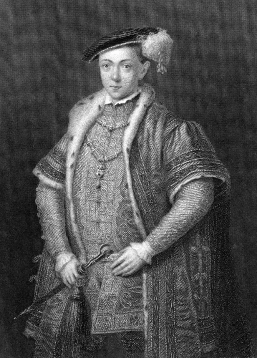 Framed Print : Edward VI, King of England, (19th century) Framed Print : Edward VI, King of England, (19th century)