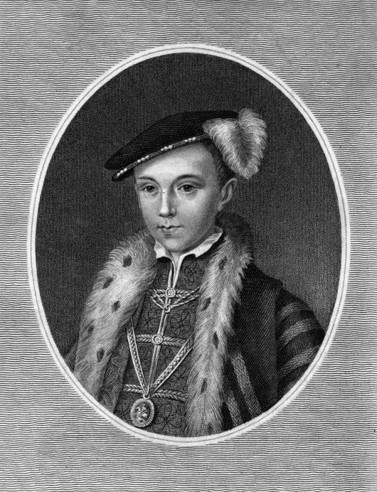 Framed Print : Edward VI, King of England, (19th century) Framed Print : Edward VI, King of England, (19th century)