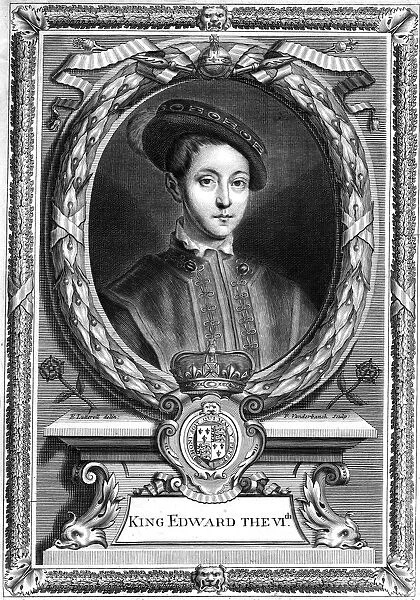 Edward VI, King of England. Artist: Edward Lutterell