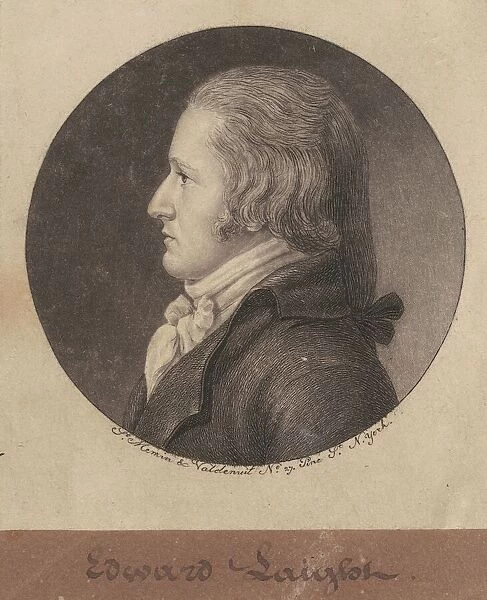 Edward William Laight, 1797. Creator: Charles Balthazar Julien Fé
