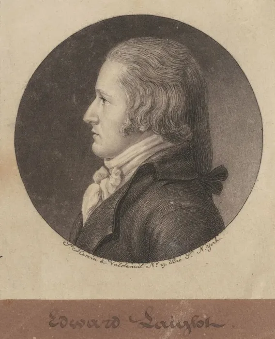 Framed Print : Edward William Laight, 1797. Creator: Charles Balthazar Julien Fé Framed Print : Edward William Laight, 1797. Creator: Charles Balthazar Julien Fé