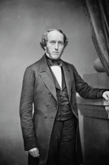 Framed Print : Edwin Croswell, between 1855 and 1865. Creator: Unknown Framed Print : Edwin Croswell, between 1855 and 1865. Creator: Unknown