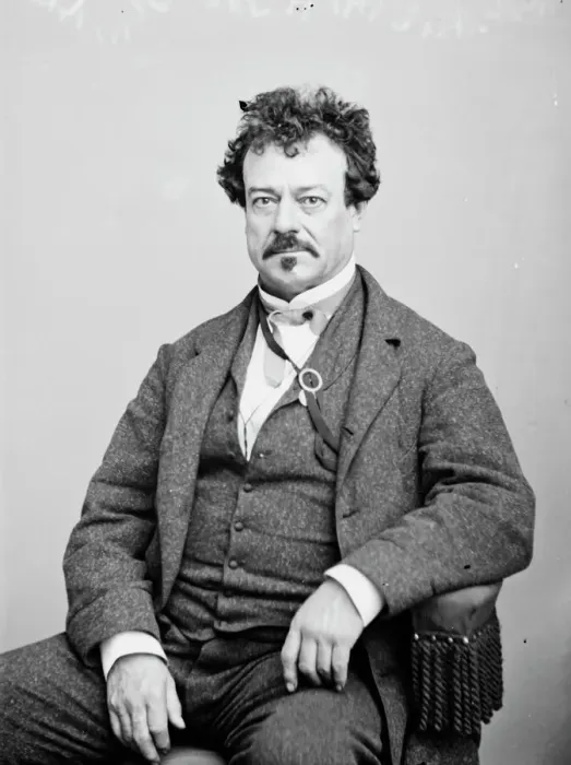 Framed Print : Edwin Forrest, between 1855 and 1865. Creator: Unknown