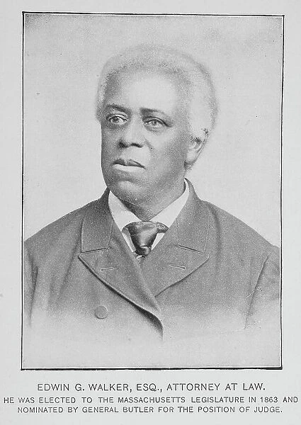 Edwin G. Walker, Esq. attorney at law, 1897. Creator: Unknown