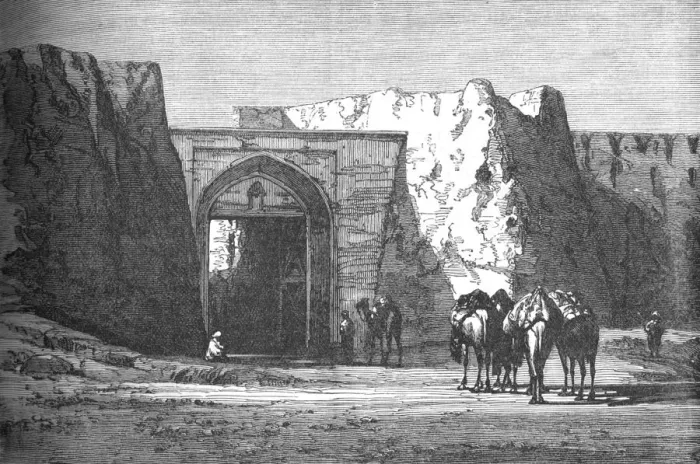 Framed Print : Eedgah, or North Gate, Candahar, c1880 Framed Print : Eedgah, or North Gate, Candahar, c1880