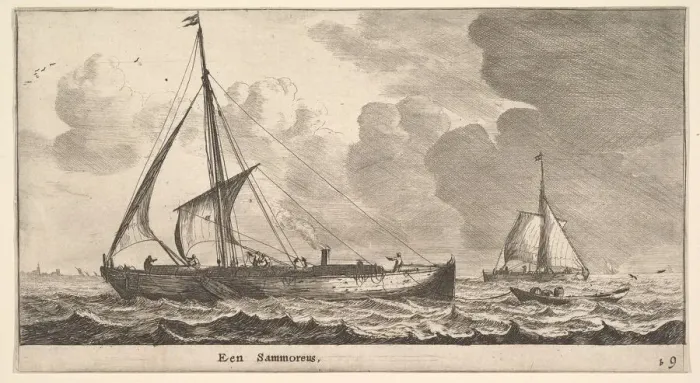 Framed Print : Een Samoureus, 17th century. Creator: Reinier Zeeman Framed Print : Een Samoureus, 17th century. Creator: Reinier Zeeman