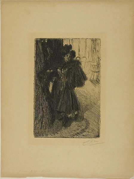 Effet de Nuit II, 1895. Creator: Anders Leonard Zorn