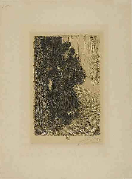 Effet de Nuit II, 1895. Creator: Anders Leonard Zorn