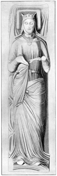 Framed Print : Effigy of Queen Eleanor, consort of Henry II, 13th century, (1910) Framed Print : Effigy of Queen Eleanor, consort of Henry II, 13th century, (1910)