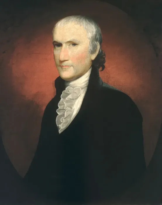 Framed Print : Egbert Benson, ca. 1794. Creator: John Vanderlyn Framed Print : Egbert Benson, ca. 1794. Creator: John Vanderlyn