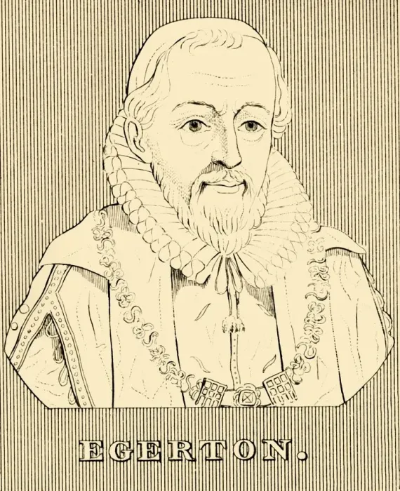 Framed Print : Egerton, (1540-1617), 1830. Creator: Unknown Framed Print : Egerton, (1540-1617), 1830. Creator: Unknown
