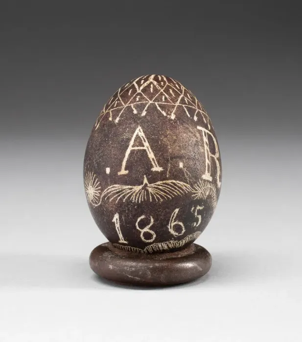 Framed Print : Egg, 1865. Creator: Unknown Framed Print : Egg, 1865. Creator: Unknown