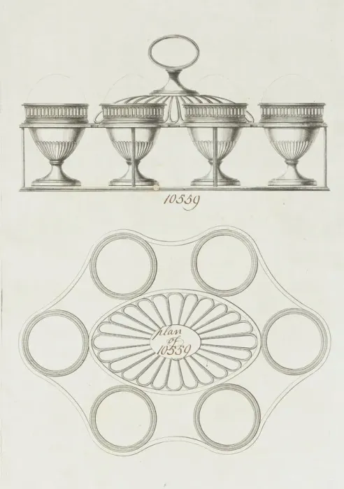 Framed Print : Egg Caddy, ca. 1790. Creator: Matthew Boulton Framed Print : Egg Caddy, ca. 1790. Creator: Matthew Boulton