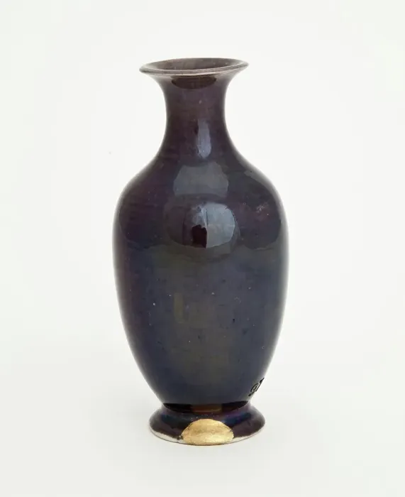 Framed Print : Eggplant-purple bottle, 1700s. Creator: Unknown Framed Print : Eggplant-purple bottle, 1700s. Creator: Unknown