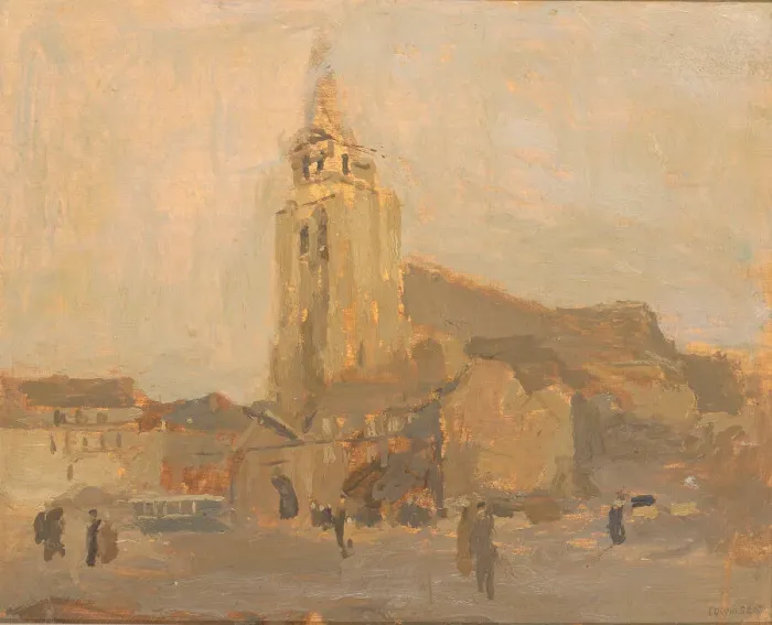 Framed Print : Eglise Saint Merry, n. d. Creator: Frank Edwin Scott Framed Print : Eglise Saint Merry, n. d. Creator: Frank Edwin Scott