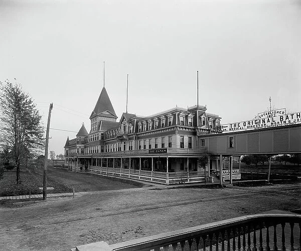 Egnew Hotel, Mt. Clemens, between 1880 and 1899. Creator: Unknown