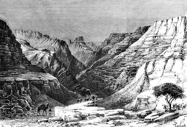 The Egueri Gorge, North Africa, 1895
