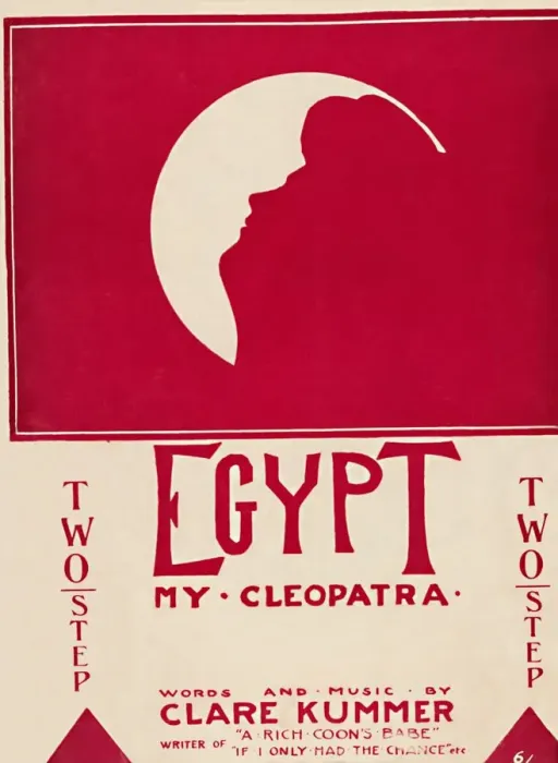 Framed Print : Egypt, my Cleopatra, 1904. Creator: Unknown Framed Print : Egypt, my Cleopatra, 1904. Creator: Unknown