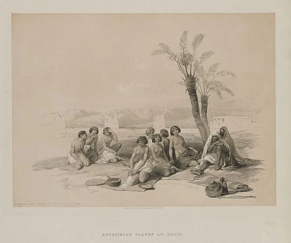 Egypt and Nubia, Volume I: Abyssinian Slaves Resting at Korti-Nubia, 1847. Creator