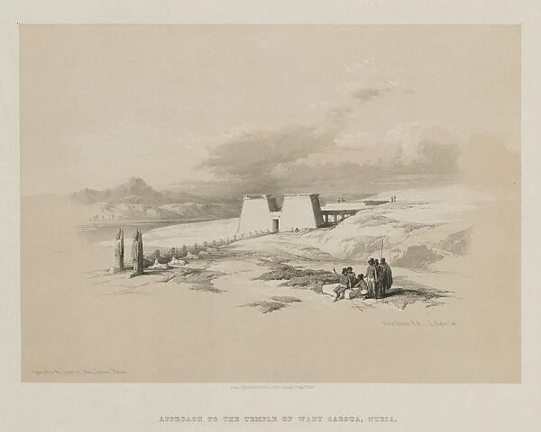 Egypt and Nubia, Volume I: Approach to the Temple of Wady Saboua, Nubia, 1847. Creator