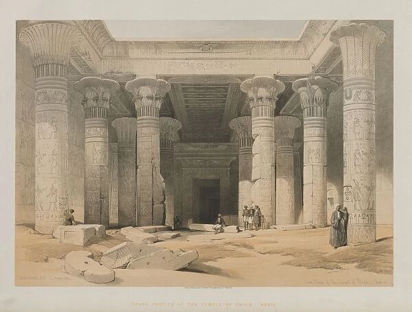 Egypt and Nubia, Volume I: Grand Portico of the Temple of Philae, Nubia, 1847. Creator