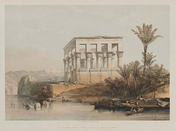 Egypt and Nubia, Volume II: The Hypaethral Temple at Philae, called the Bed of Pharaoh, 1848