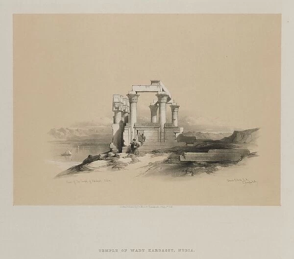 Egypt and Nubia, Volume II: Ruins of the Temple of Kardeseh, Nubia, 1848. Creator