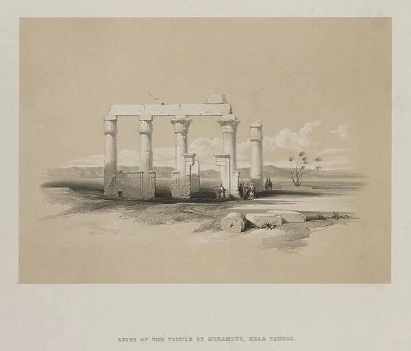 Egypt and Nubia, Volume II: Ruins of the Temple of Madamoud, at Thebes, 1847. Creator
