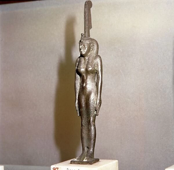 Egyptian bronze, Goddess Maat, (Truth), 26th Dynasty, c664BC-332BC
