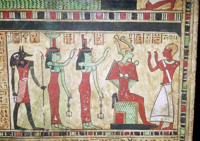 Framed Print : Detail of an Egyptian funerary slab Framed Print : Detail of an Egyptian funerary slab