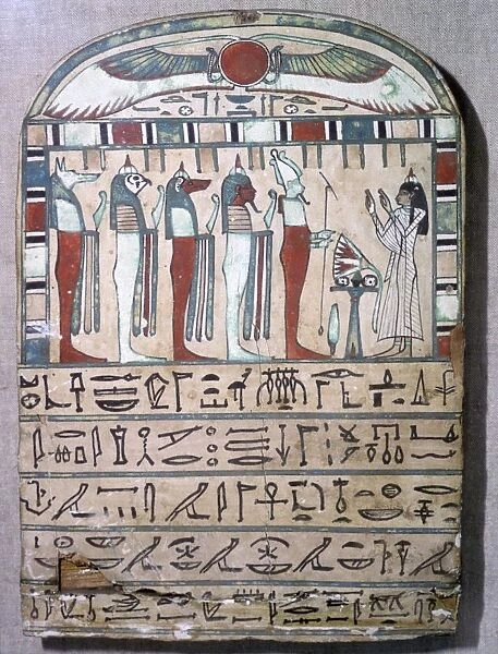 Egyptian funerary slab of Meresimen