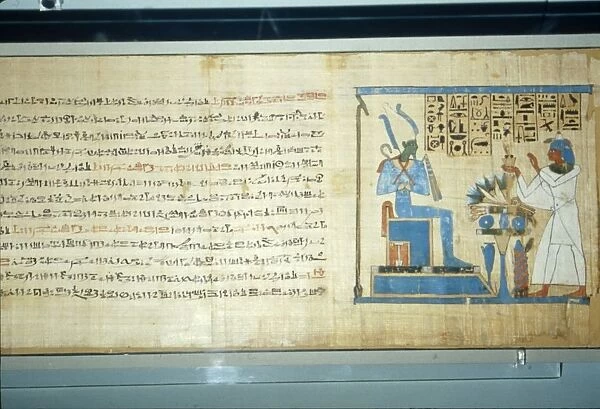 Egyptian Hieratic Book of the Dead of Padiamenet, early 22nd Dynasty, c945BC-900BC