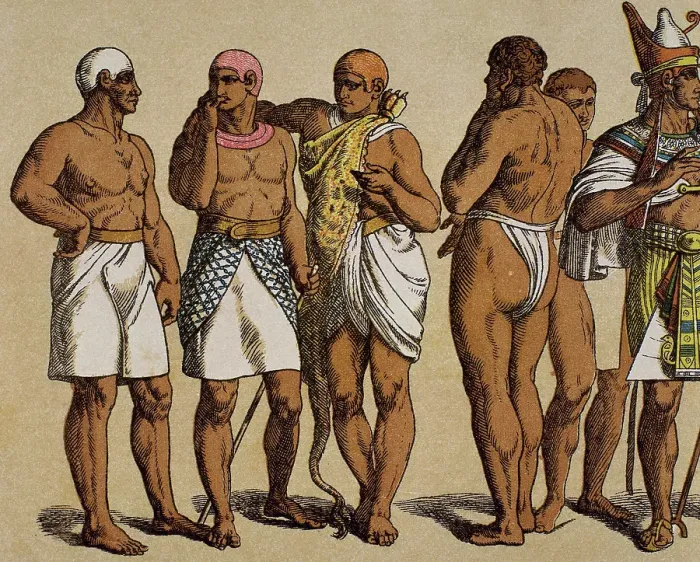 Framed Print : Egyptian men. Creator: Unknown Framed Print : Egyptian men. Creator: Unknown