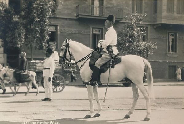 Egyptian Police, Cairo, Egypt, 1936