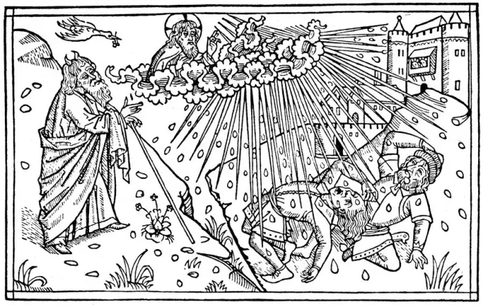 Framed Print : Egyptians plagued, 1480 (1964) Framed Print : Egyptians plagued, 1480 (1964)