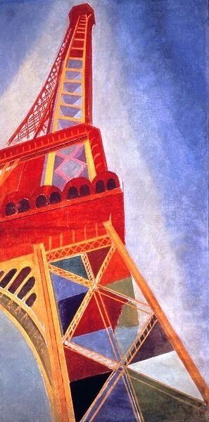 The Eiffel Tower, 1926. Artist: Robert Delaunay