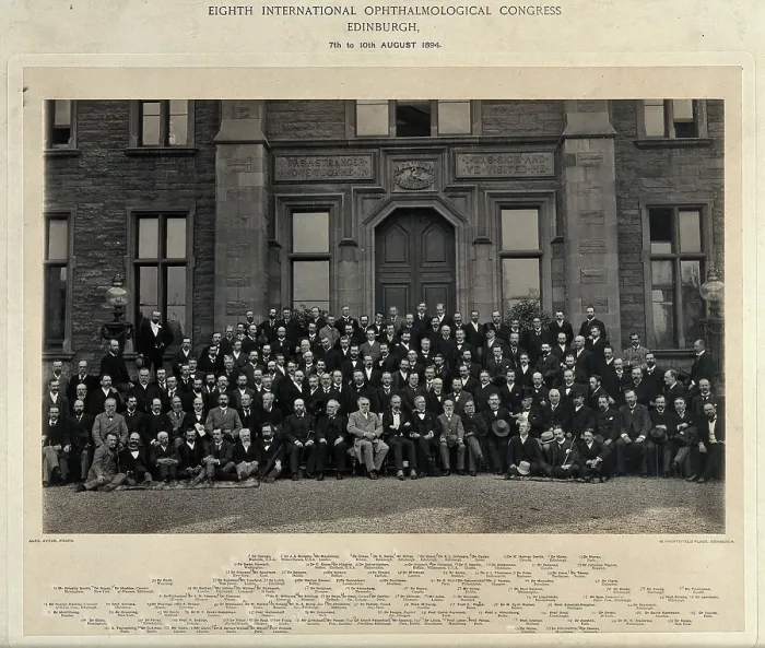 Framed Print : Eighth International Ophthalmological congress, Edinburgh, 1894. Creator: Alexander Ayton Framed Print : Eighth International Ophthalmological congress, Edinburgh, 1894. Creator: Alexander Ayton