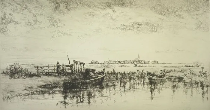Framed Print : Eiland Marken, 1930. Creator: Sydney Mackenzie Litten Framed Print : Eiland Marken, 1930. Creator: Sydney Mackenzie Litten
