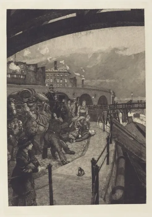 Framed Print : Ein Mord (A Murder), 1883. Creator: Max Klinger Framed Print : Ein Mord (A Murder), 1883. Creator: Max Klinger
