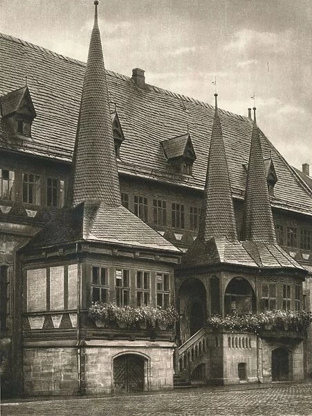 Einbeck - Rathaus, 1931. Artist: Kurt Hielscher