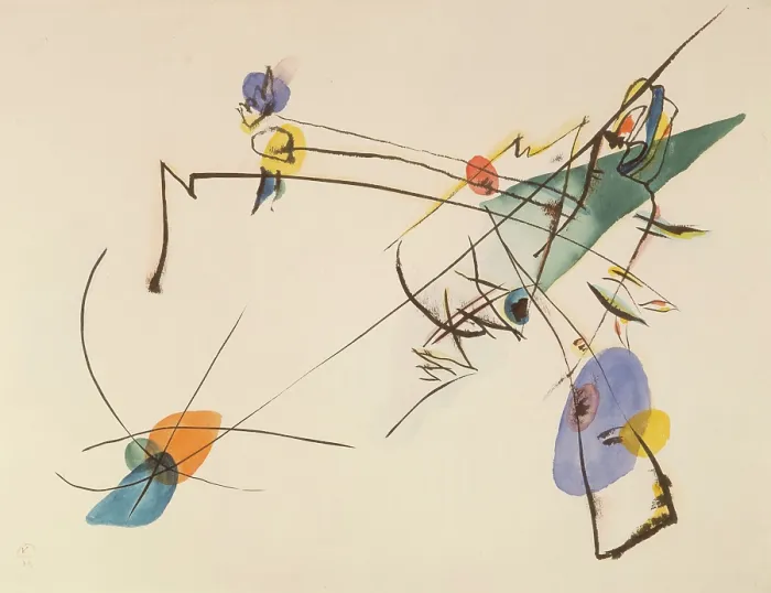 Framed Print : Einfach (Simply), 1916. Creator: Kandinsky, Wassily Vasilyevich (1866-1944) Framed Print : Einfach (Simply), 1916. Creator: Kandinsky, Wassily Vasilyevich (1866-1944)