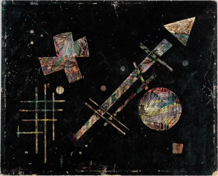 Framed Print : Einzelne Klange (Isolated Sounds), 1927. Creator: Kandinsky, Wassily Vasilyevich (1866-1944) Framed Print : Einzelne Klange (Isolated Sounds), 1927. Creator: Kandinsky, Wassily Vasilyevich (1866-1944)