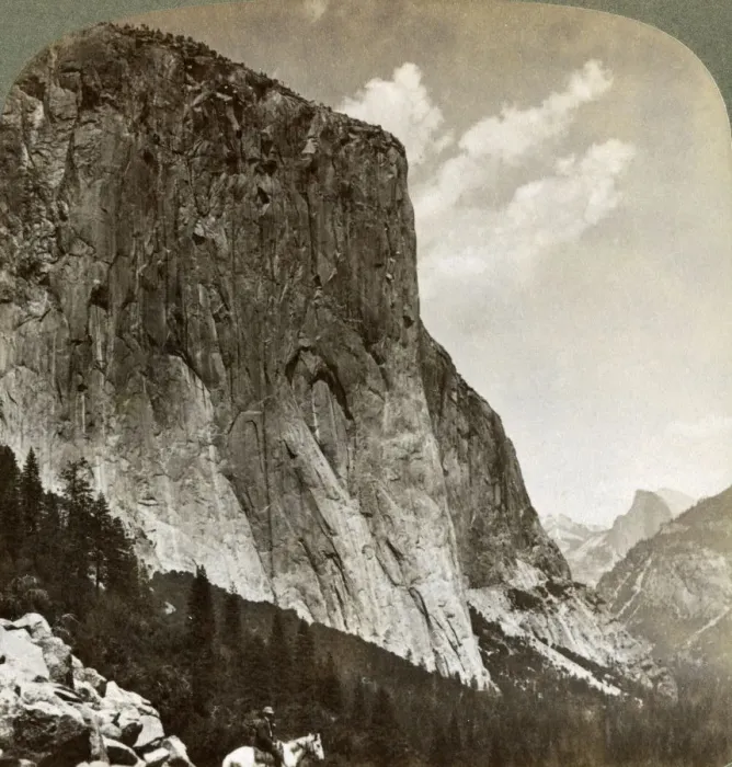 Framed Print : El Capitan and Half Dome, Yosemite Valley, California, USA, 1902. Artist: Underwood & Underwood Framed Print : El Capitan and Half Dome, Yosemite Valley, California, USA, 1902. Artist: Underwood & Underwood