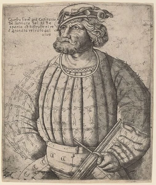 El Gran Capitanio, c. 1516  /  1520. Creator: Unknown