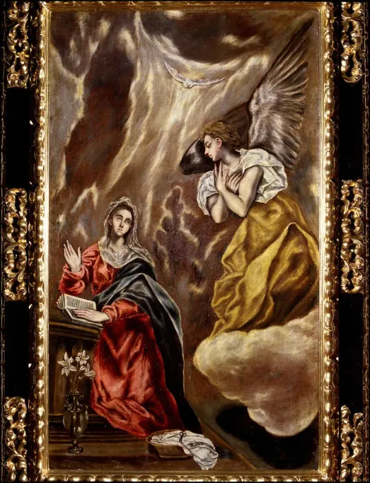 Framed Print : El Greco. Virgen Maria Framed Print : El Greco. Virgen Maria