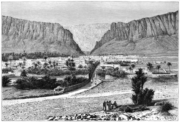 Framed Print : The El-Kantara Gorge, Tunisia, 1895. Artist: Armand Kohl Framed Print : The El-Kantara Gorge, Tunisia, 1895. Artist: Armand Kohl