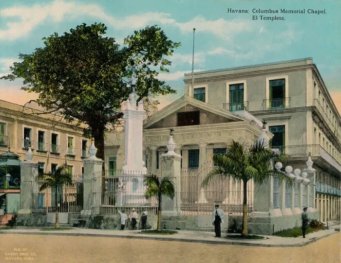 Framed Print : El Templete, Havana, Cuba, c1920 Framed Print : El Templete, Havana, Cuba, c1920